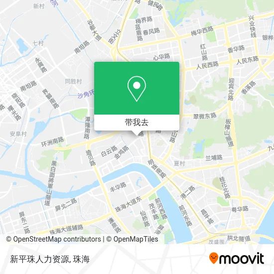 新平珠人力资源地图