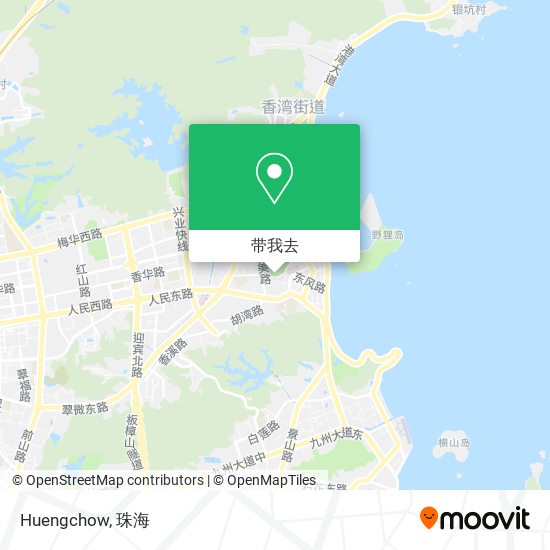 Huengchow地图