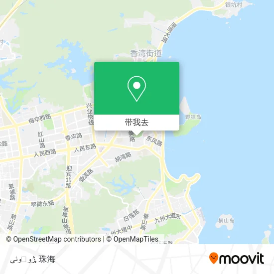 ژوہوئی地图