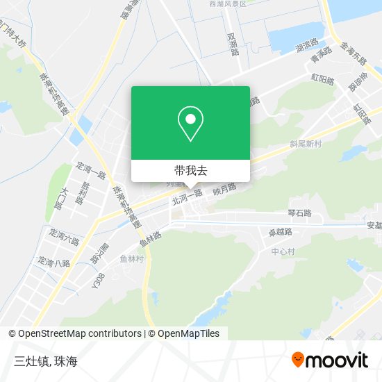 三灶镇地图