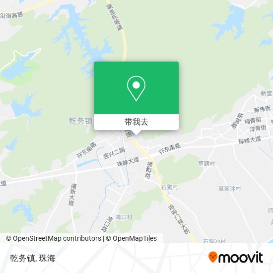乾务镇地图