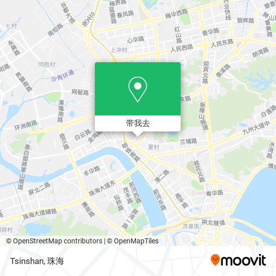 Tsinshan地图