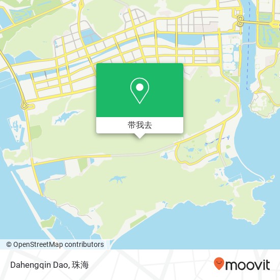 Dahengqin Dao地图