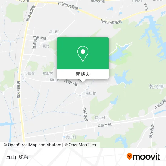 五山地图