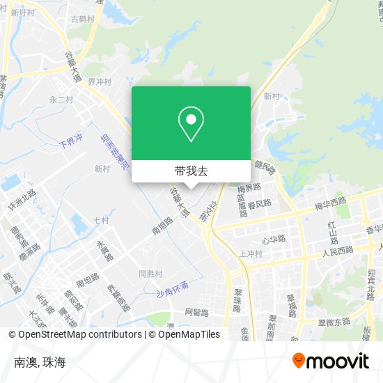 南澳地图