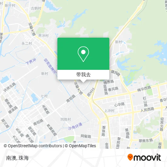 南澳地图