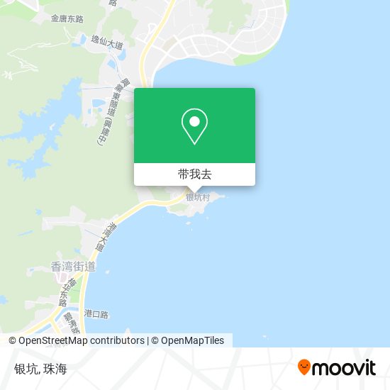 银坑地图