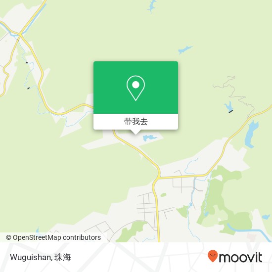 Wuguishan地图