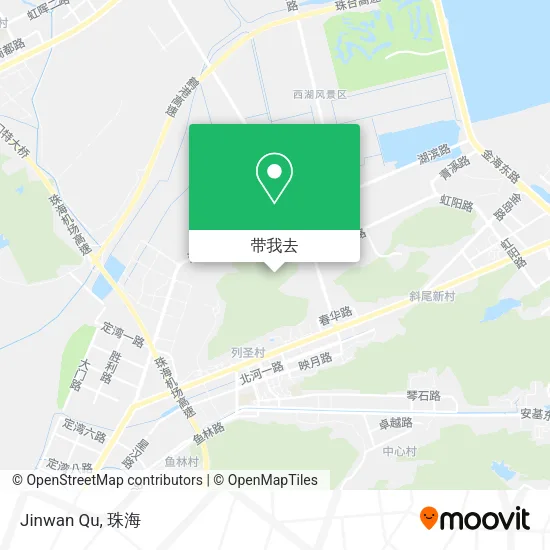 Jinwan Qu地图