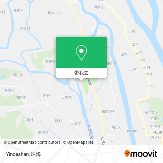 Yinceshan地图