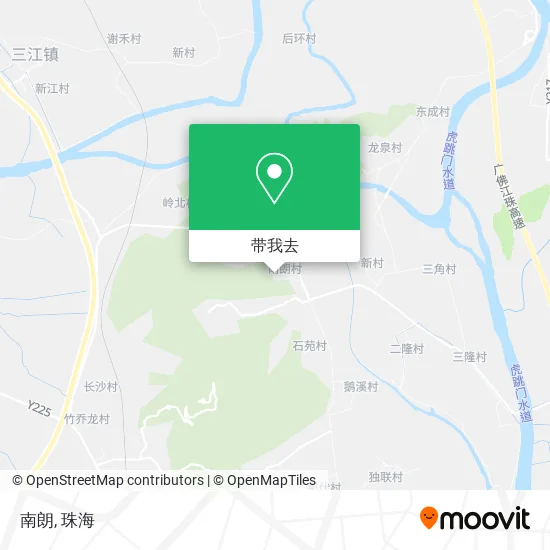 南朗地图