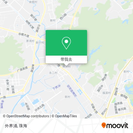外界涌地图