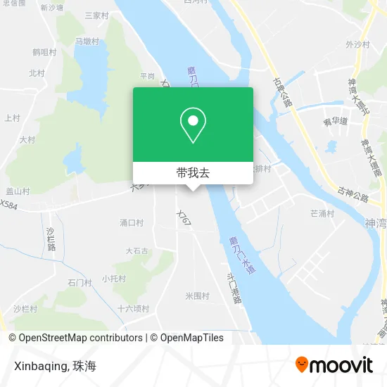 Xinbaqing地图