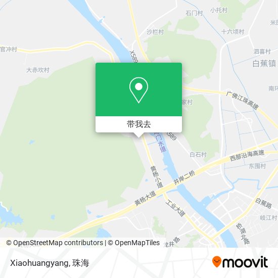 Xiaohuangyang地图