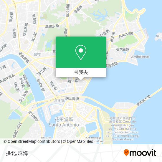 拱北地图