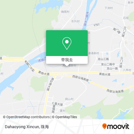 Dahaoyong Xincun地图