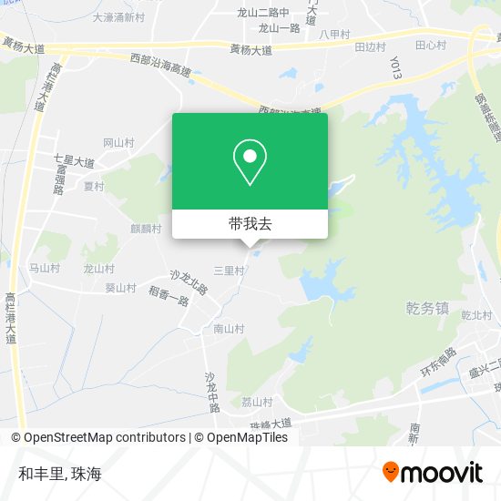 和丰里地图