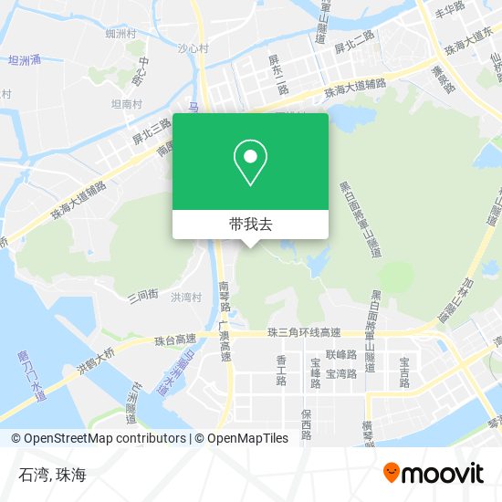 石湾地图