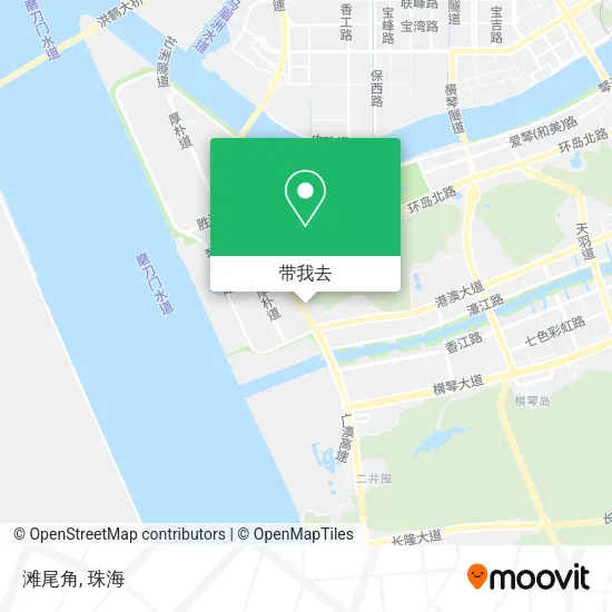 滩尾角地图