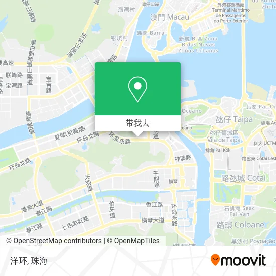 洋环地图