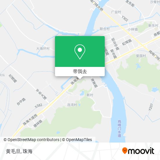 黄毛旦地图