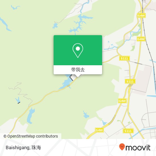 Baishigang地图