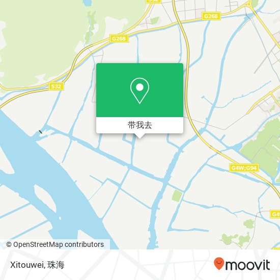 Xitouwei地图