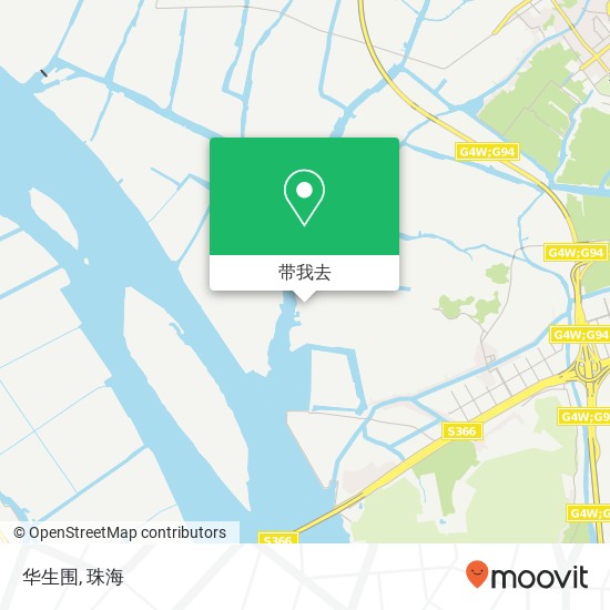 华生围地图