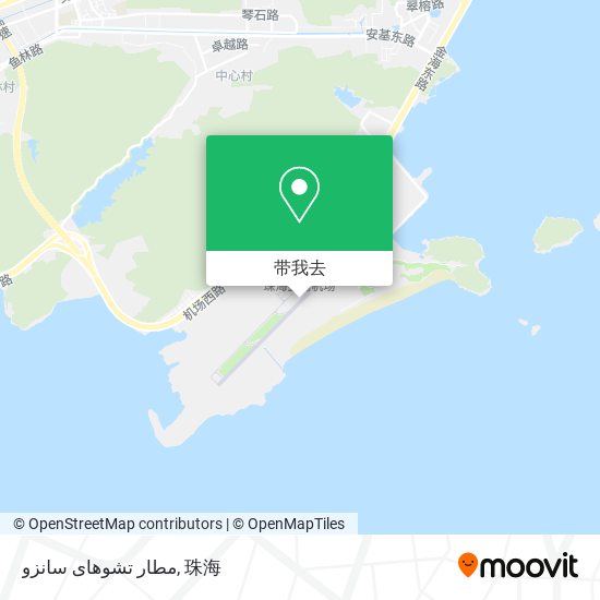 مطار تشوهاى سانزو地图
