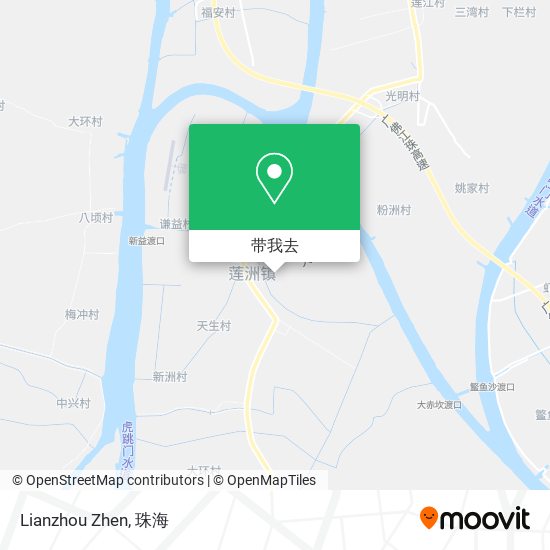 Lianzhou Zhen地图