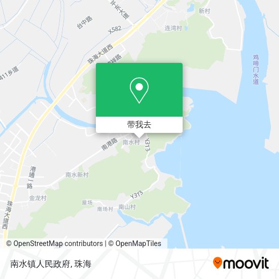 南水镇人民政府地图