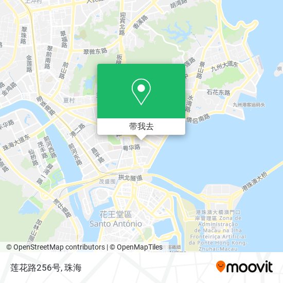 莲花路256号地图