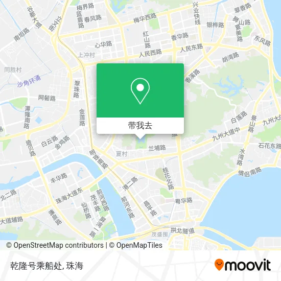 乾隆号乘船处地图