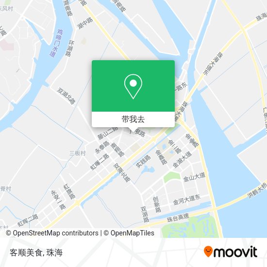 客顺美食地图