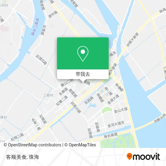 客顺美食地图