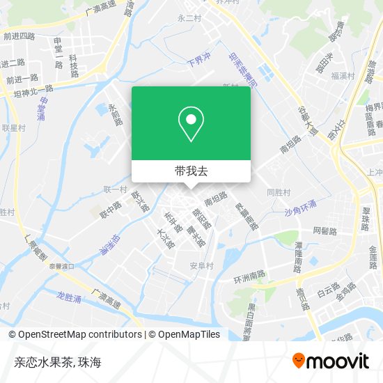 亲恋水果茶地图