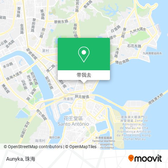 Aunyka地图