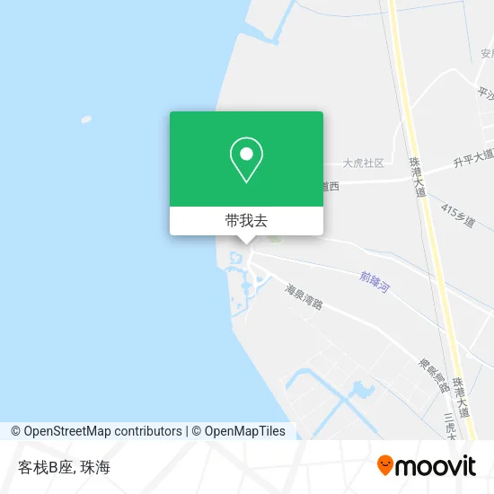 客栈B座地图