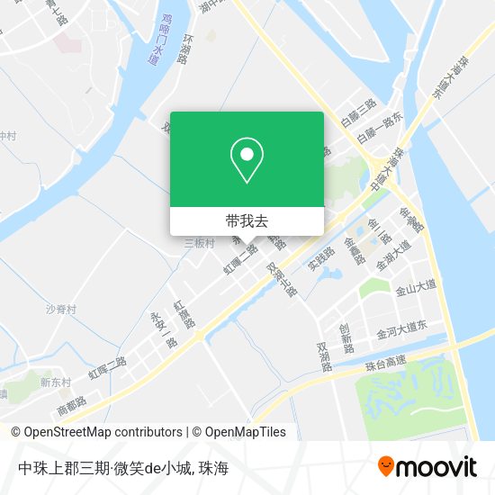 中珠上郡三期·微笑de小城地图