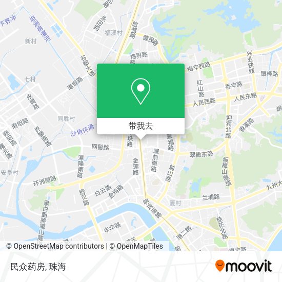 民众药房地图
