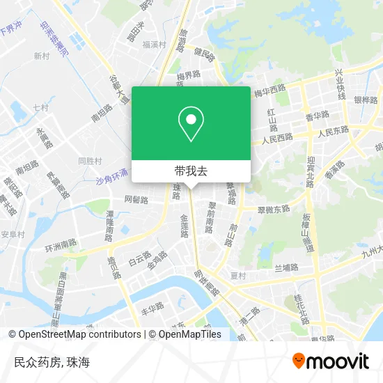 民众药房地图