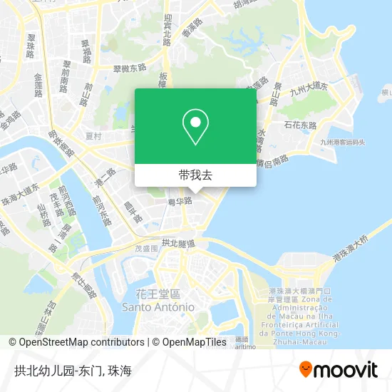 拱北幼儿园-东门地图