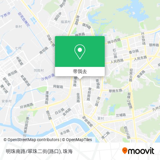 明珠南路/翠珠二街(路口)地图
