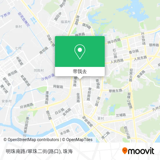 明珠南路/翠珠二街(路口)地图