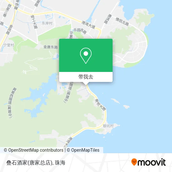 叠石酒家(唐家总店)地图