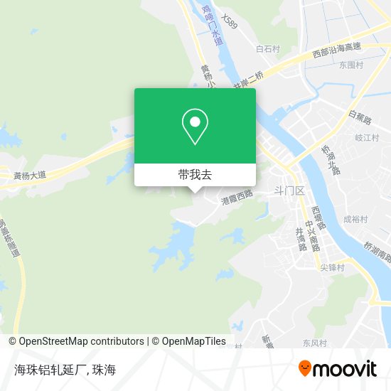 海珠铝轧延厂地图