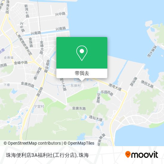 珠海便利店3A福利社(工行分店)地图