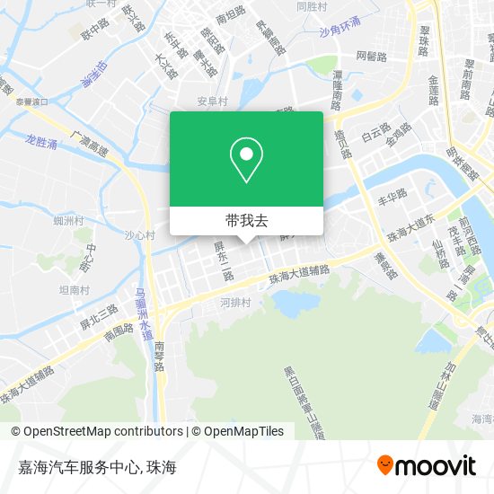 嘉海汽车服务中心地图