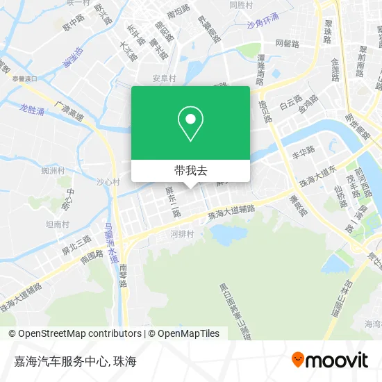 嘉海汽车服务中心地图