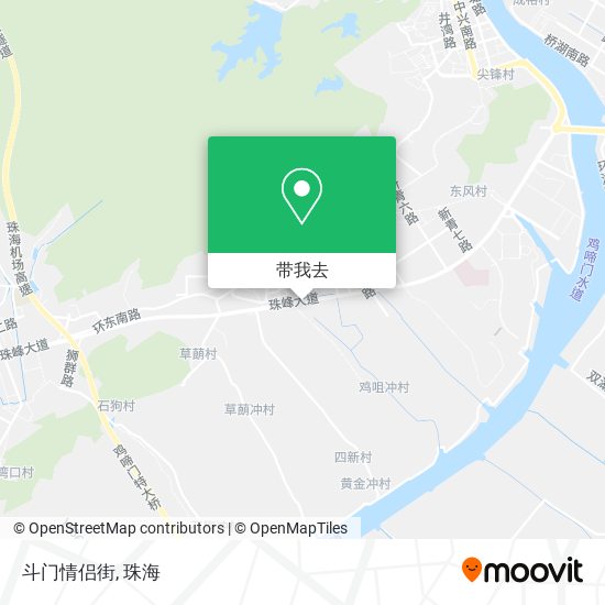 斗门情侣街地图
